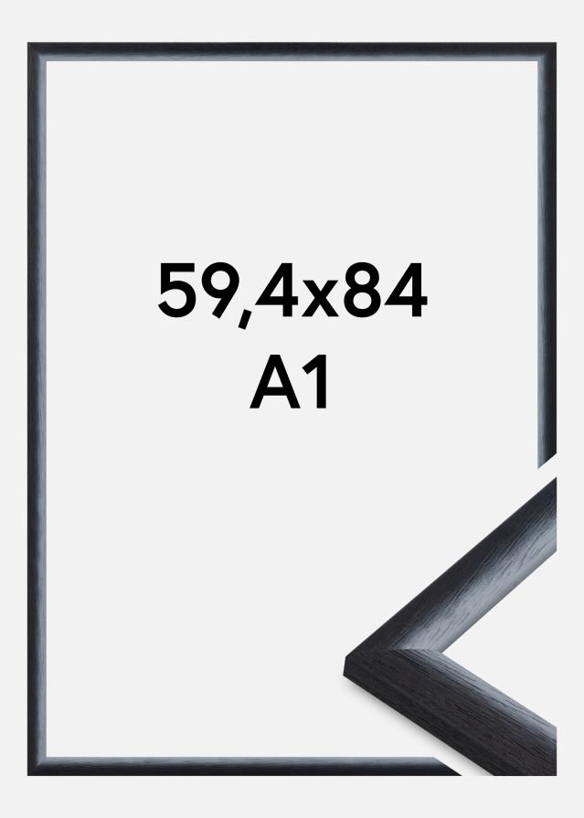 Jämtlands Ramfabrik Fotolijst Cornwall Acrylglas Zwart 59,4x84 cm (A1)