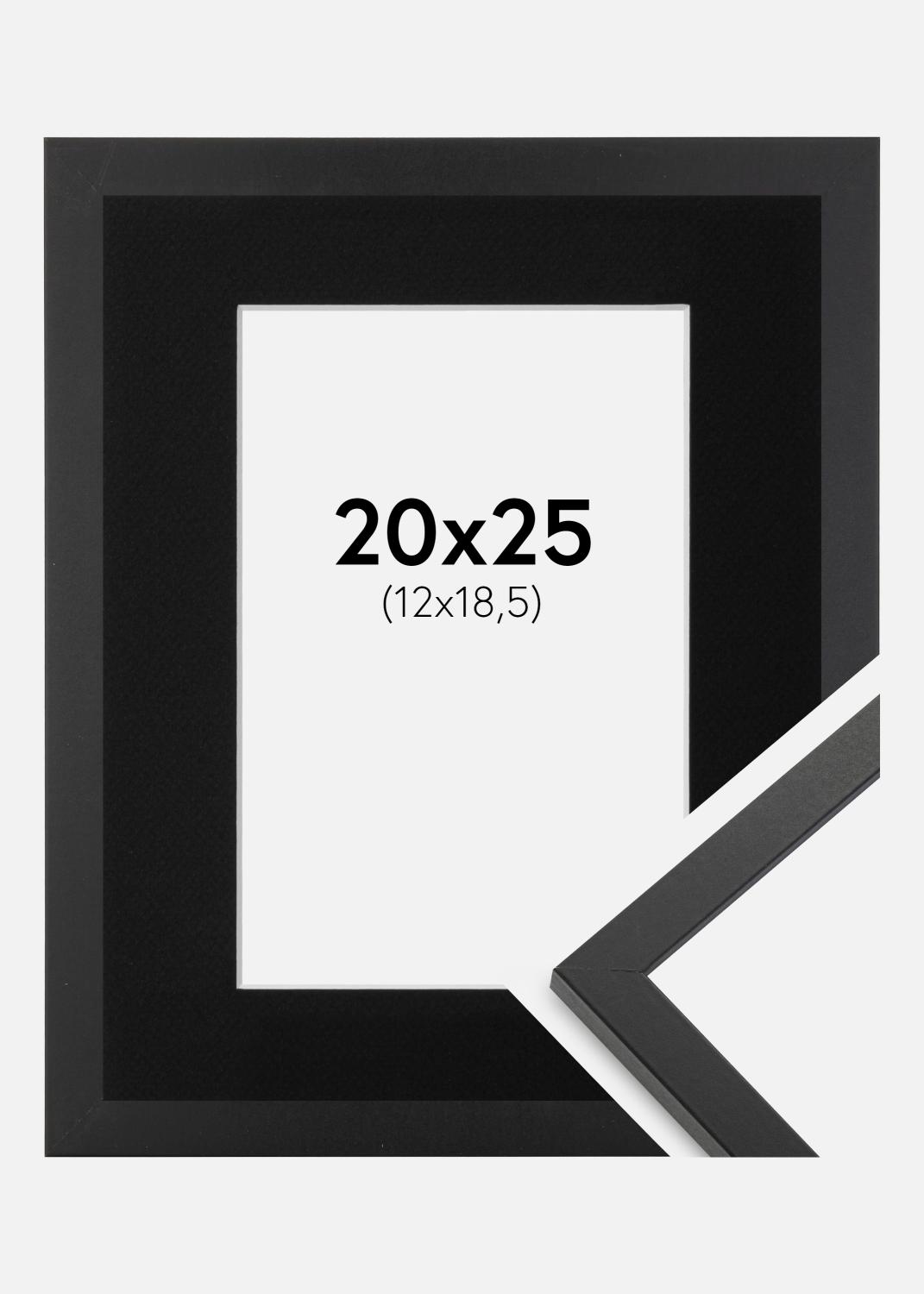 Product Image for Fotolijst Trendy Zwart 20x25 cm - Passe-partout Zwart 13x19,5 cm