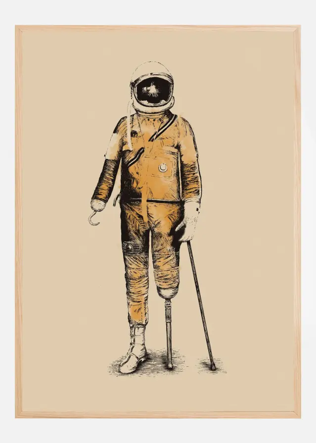 Bildverkstad Astropirate Poster