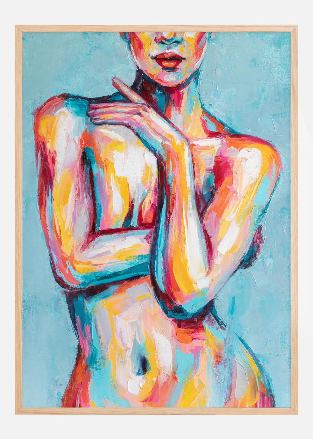 Product Image for Womens Body Painting Poster (21x29.7 cm (A4))