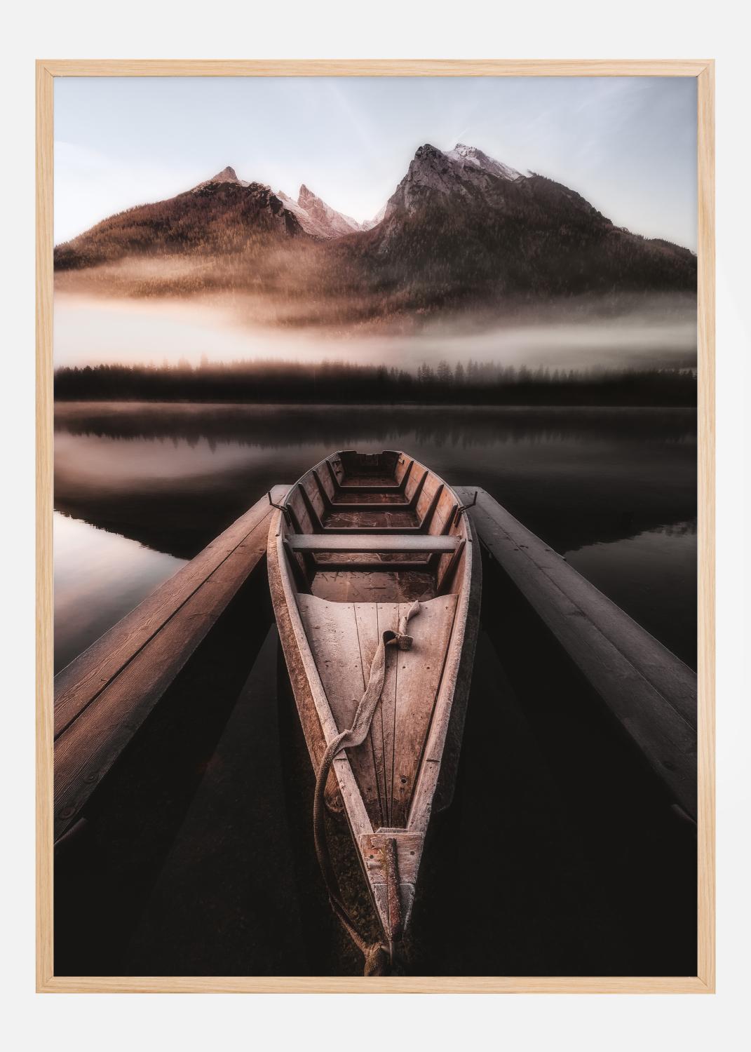Product Image for Wooden Boat Poster (21x29.7 cm (A4))