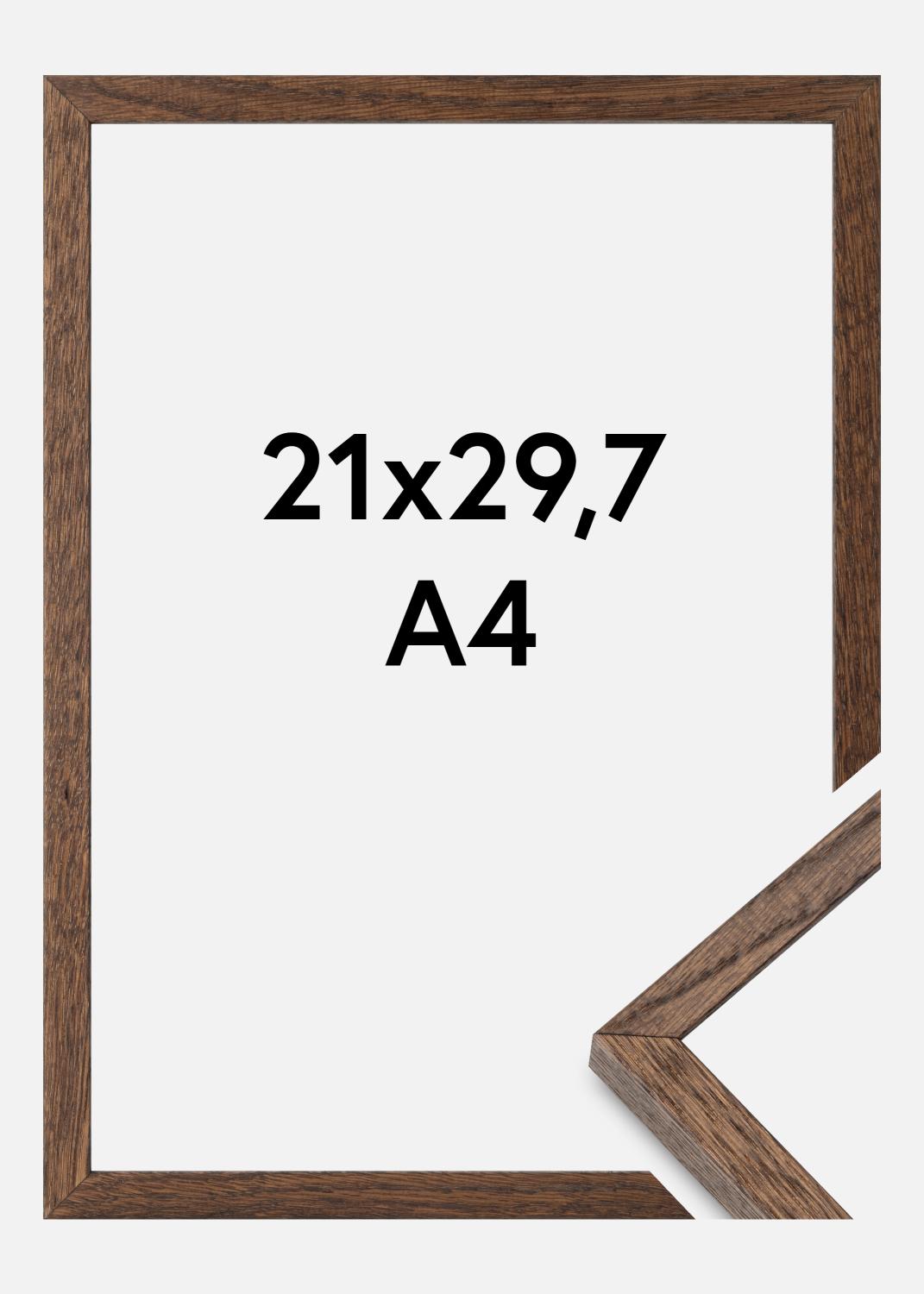 Product Image for Massive Oak Acrylglas Dark Painted 21x29,7 cm (A4)