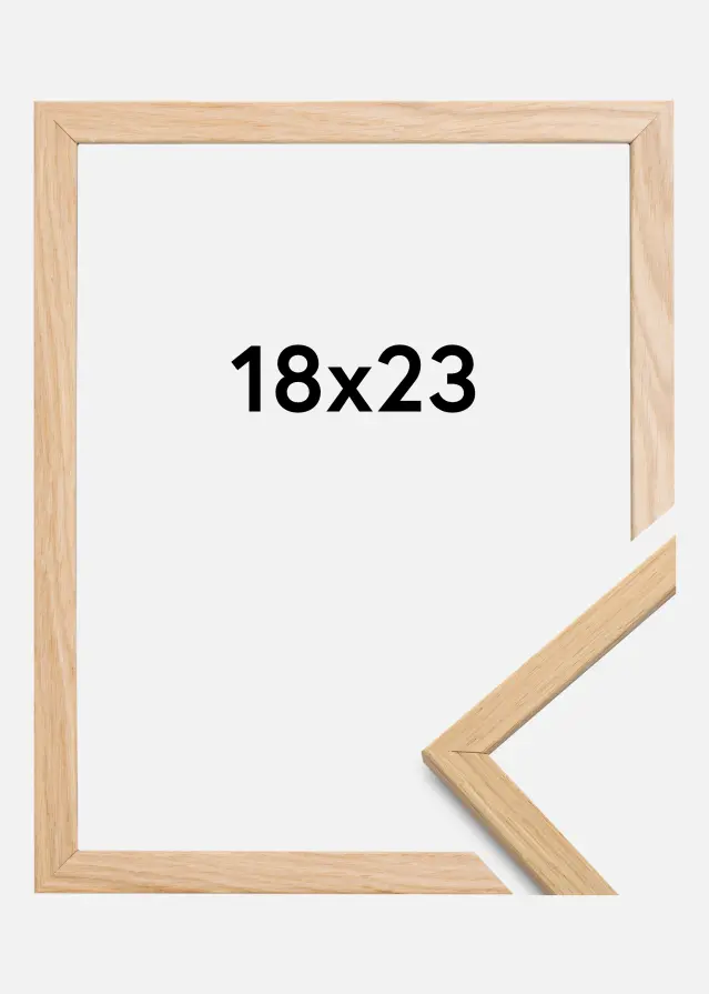Galleri 1 Fotolijst Edsbyn Acrylglas Eikenhout 18x23 cm