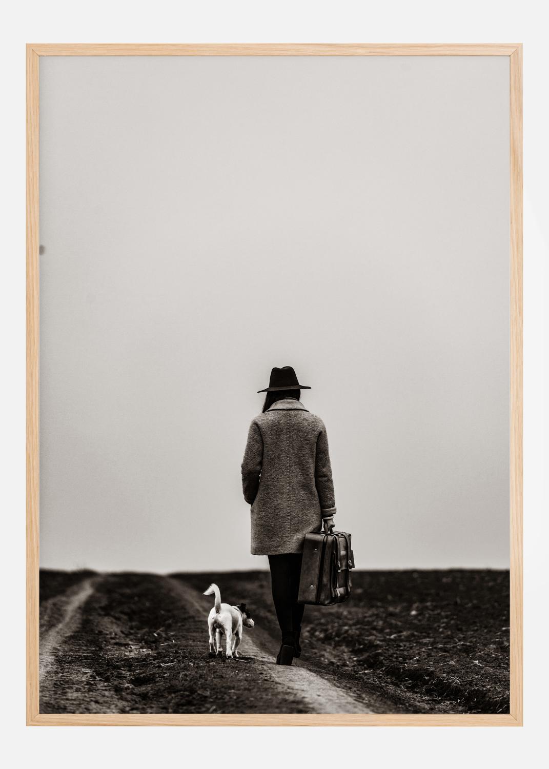Product Image for Dogwalk Poster (21x29.7 cm (A4))