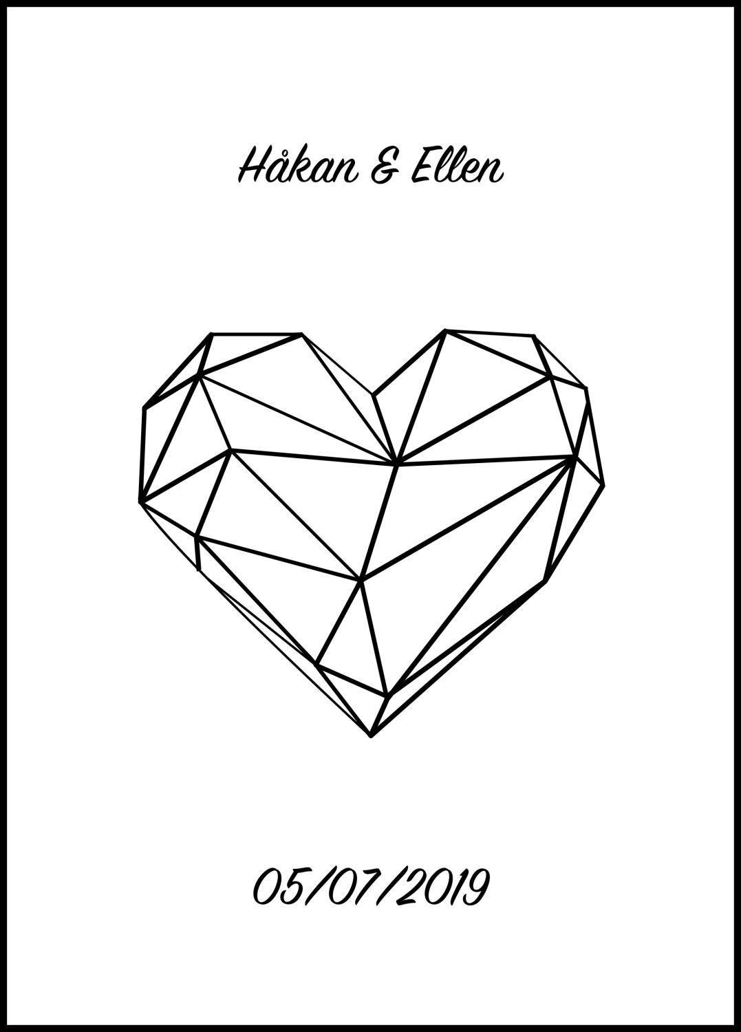 Product Image for Shape of a heart (30x40 cm)