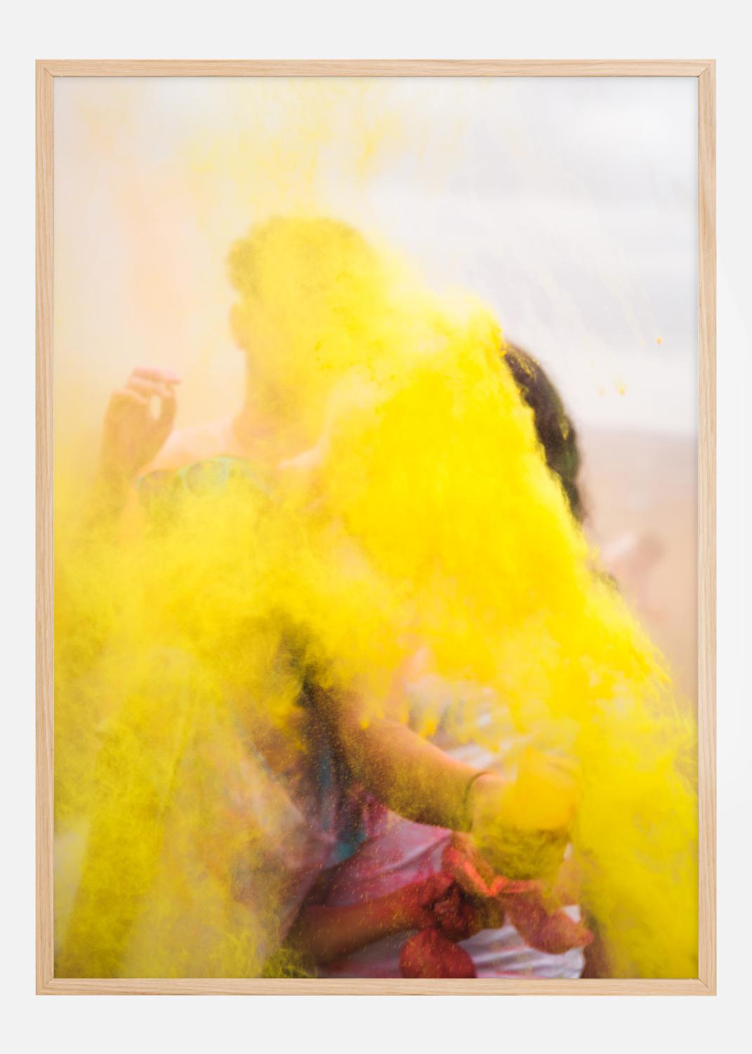 Product Image for Yellow colour in the Air Poster (21x29.7 cm (A4))