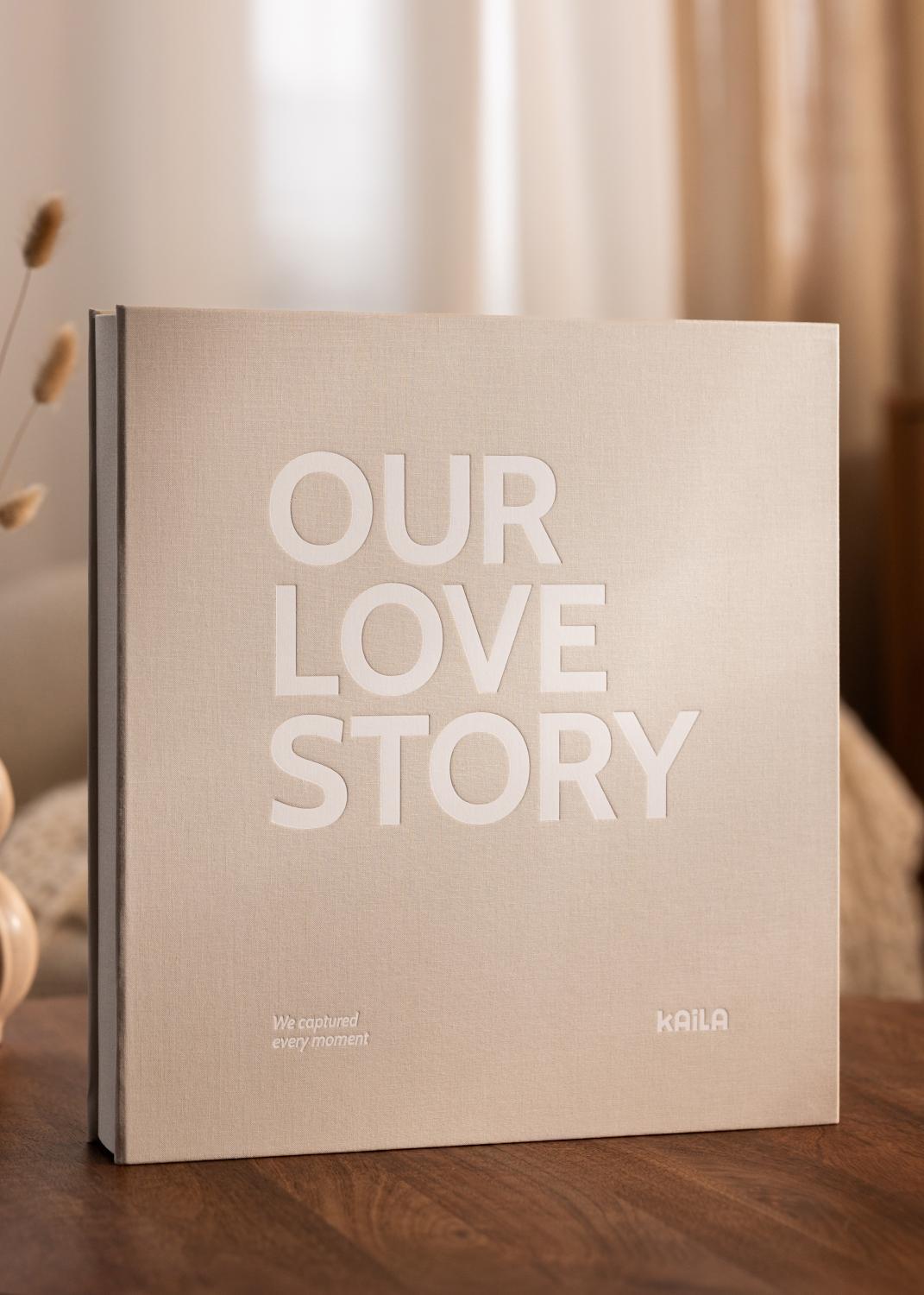 Product Image for KAILA Fotoalbum OUR LOVE STORY Crème - 600 foto's in 10x15 cm
