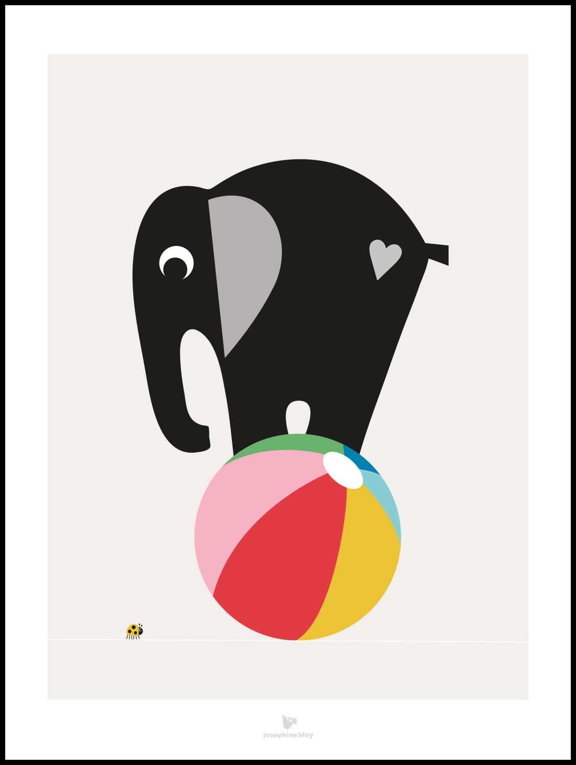 Product Image for Elephant grey Poster (30x40 cm)