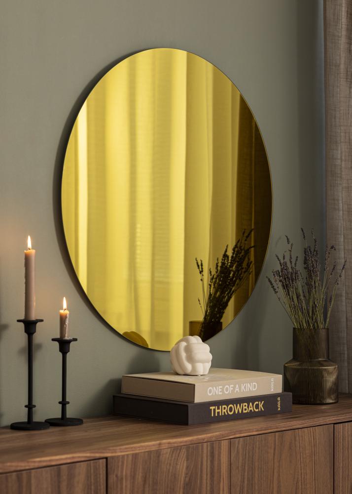 KAILA Spiegel Rich Yellow 80 cm Ø