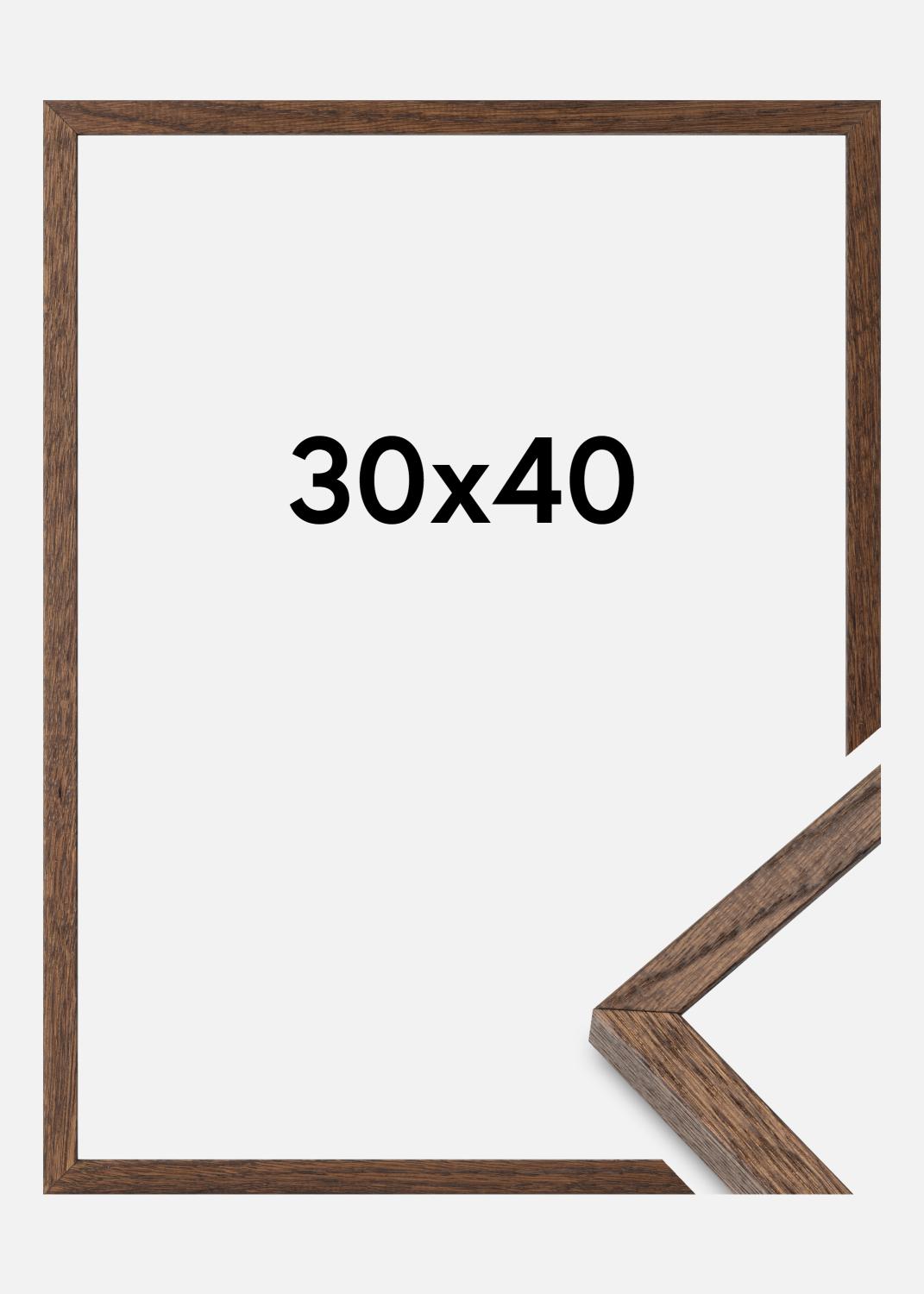 Product Image for Massive Oak Acrylglas Dark Painted 30x40 cm