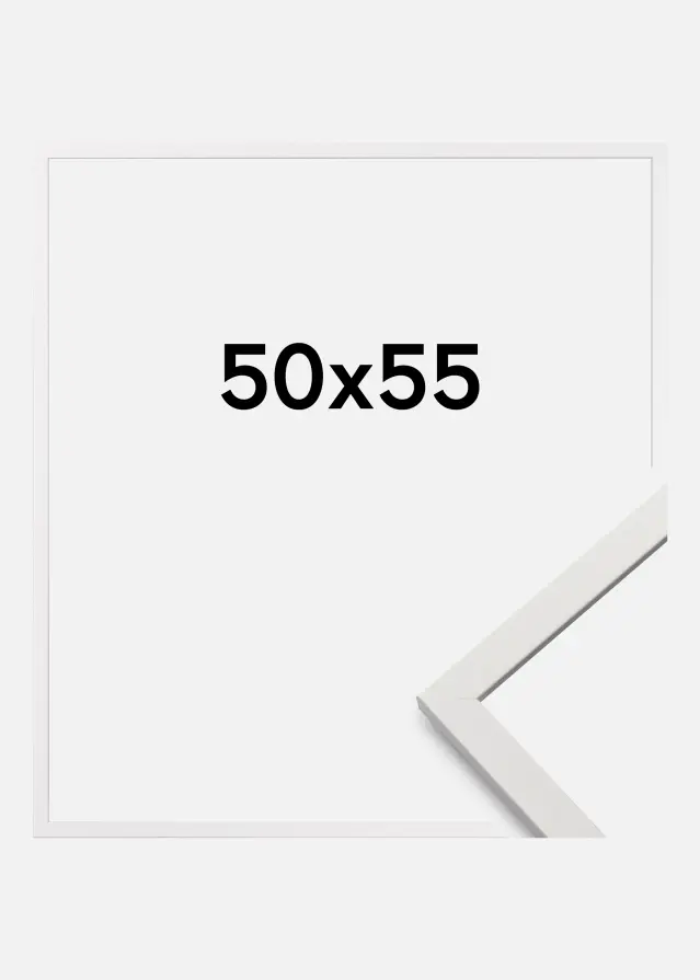 Galleri 1 Fotolijst Edsbyn Acrylglas Wit 50x55 cm