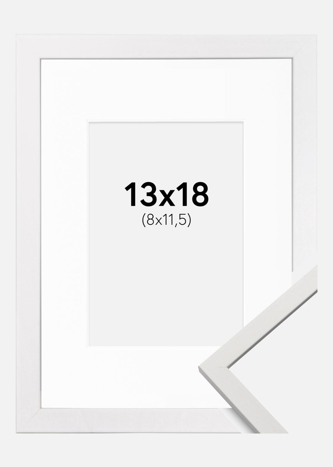 Product Image for Fotolijst Edsbyn Wit 13x18 cm - Passe-partout Wit 9x12 cm