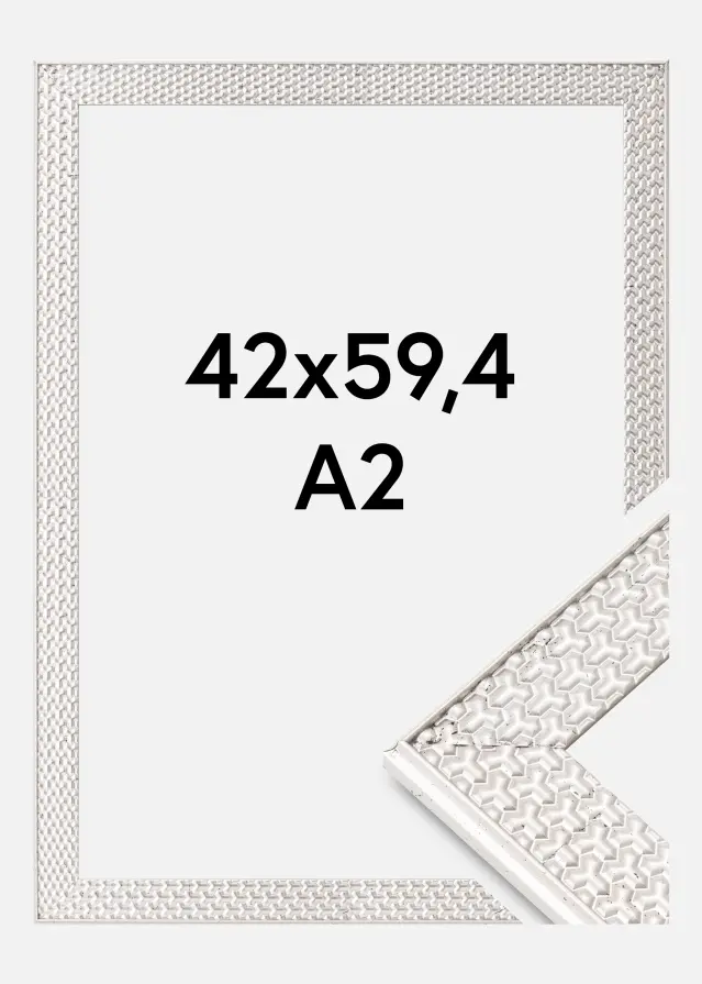 Artlink Fotolijst Grace Acrylglas Zilver 42x59,4 cm (A2)