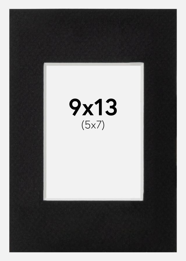 Galleri 1 Passe-partout Canson Zwart (Witte kern) 9x13 cm (5x7)