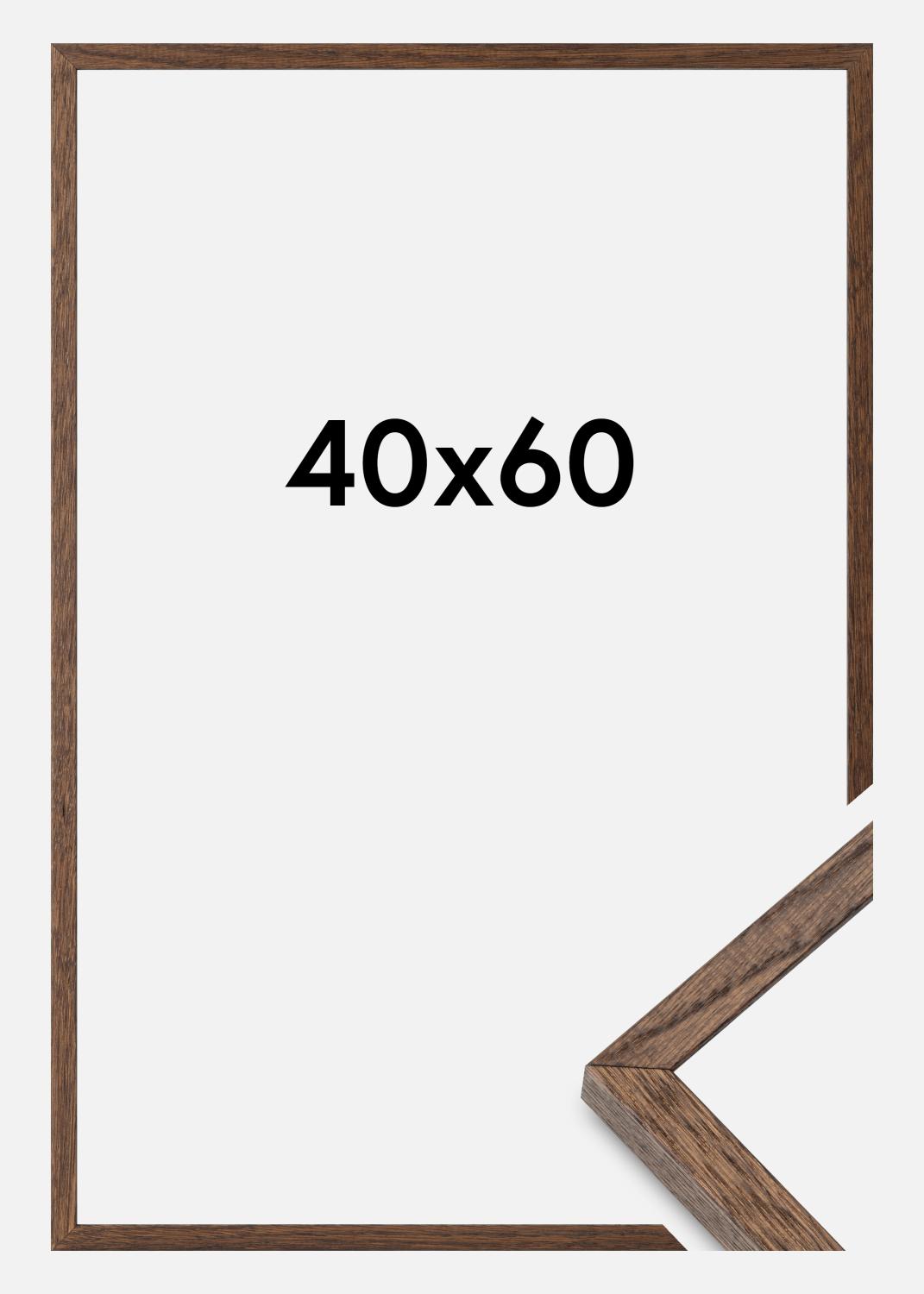 Product Image for Massive Oak Acrylglas Dark Painted 40x60 cm