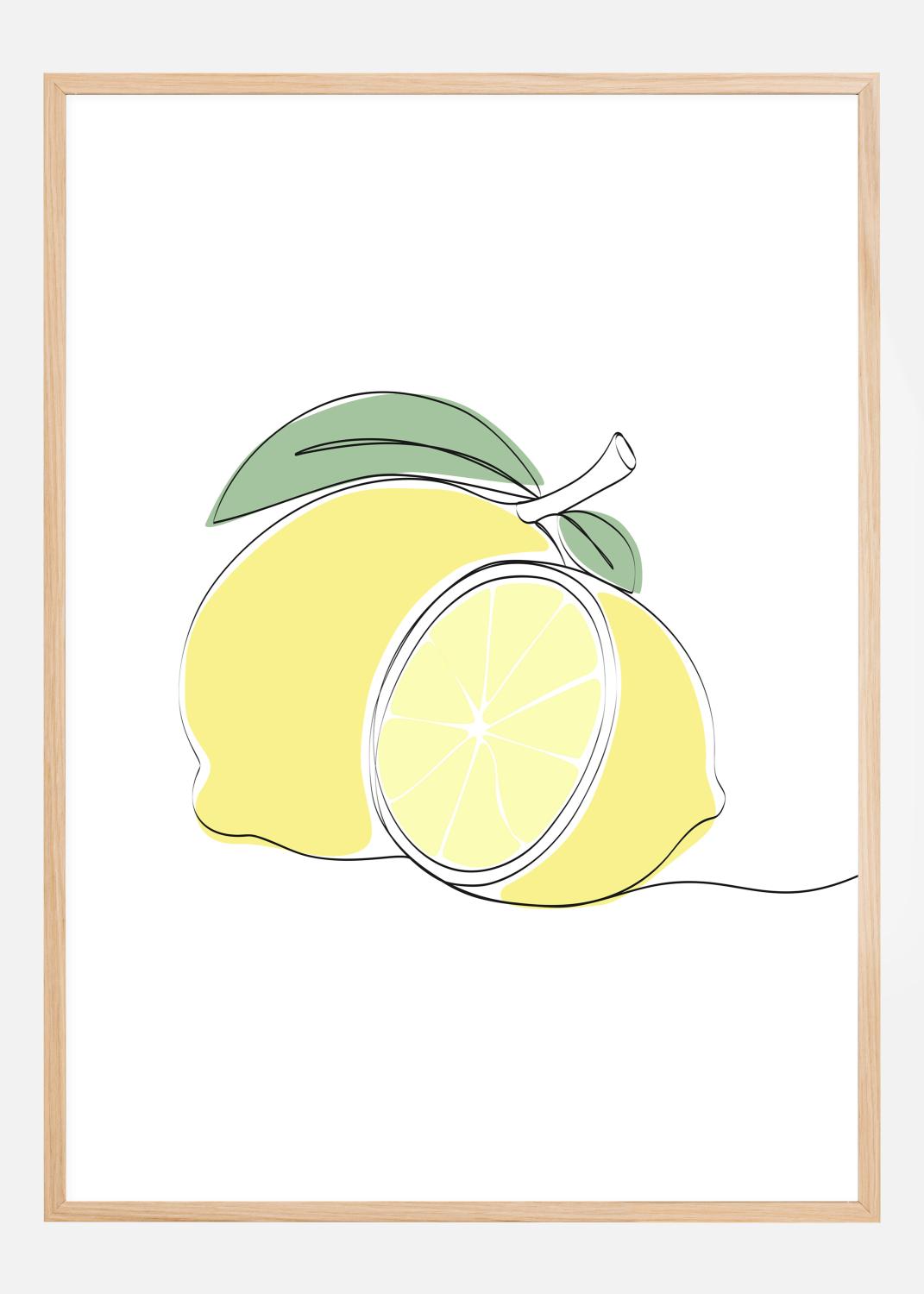 Product Image for LEMON Poster (21x29.7 cm (A4))