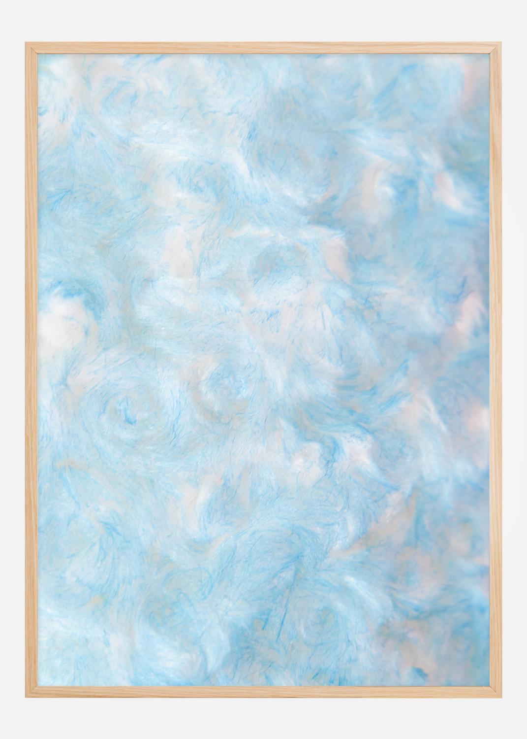 Product Image for Blue cotton wool Poster (21x29.7 cm (A4))