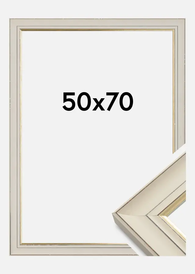 Bubola e Naibo Fotolijst Sally Wit 50x70 cm