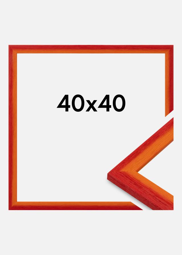 Jämtlands Ramfabrik Fotolijst Cornwall Acrylglas Rood 40x40 cm