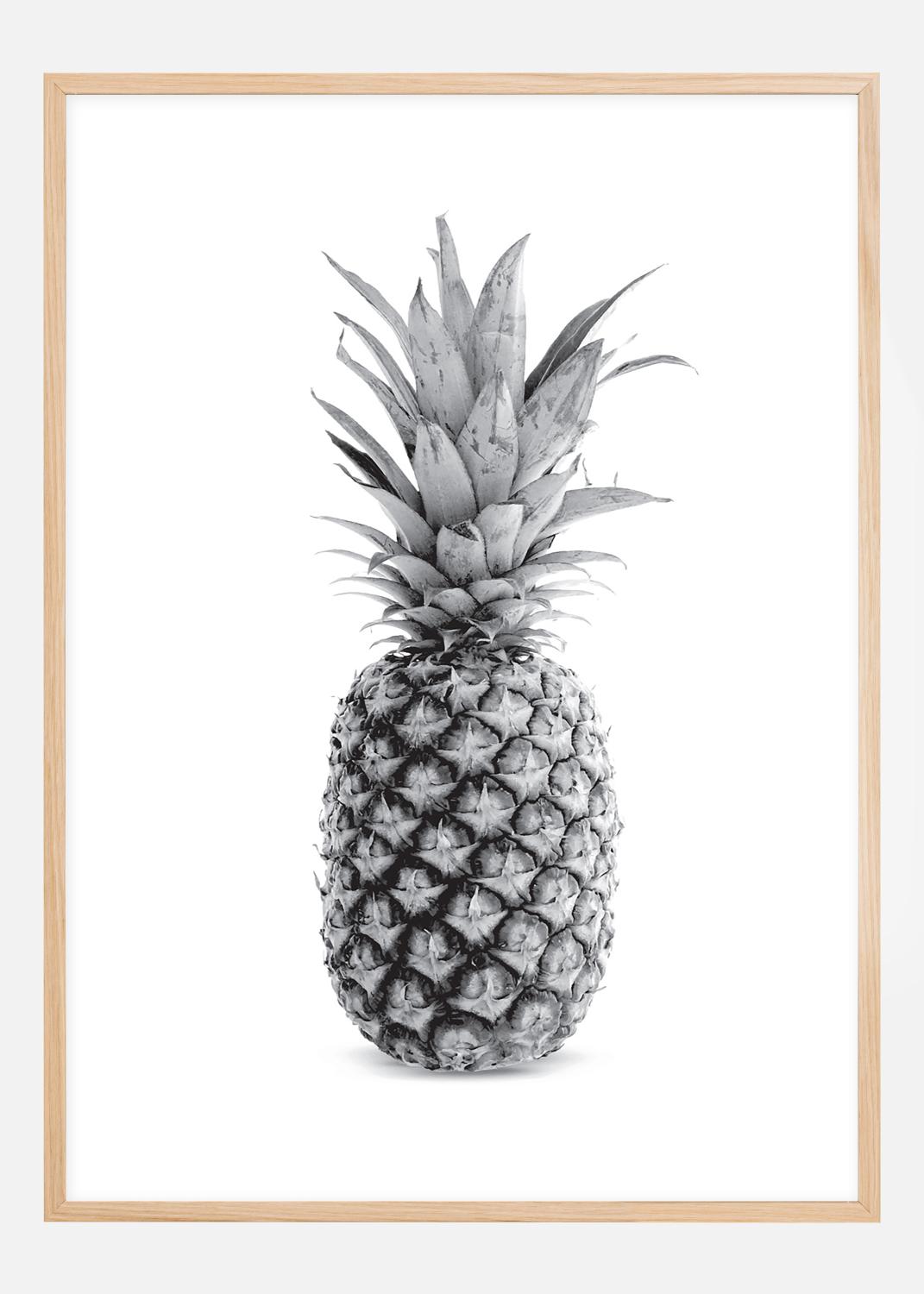 Product Image for Pineapple Grey Poster (21x29,7 cm (A4))