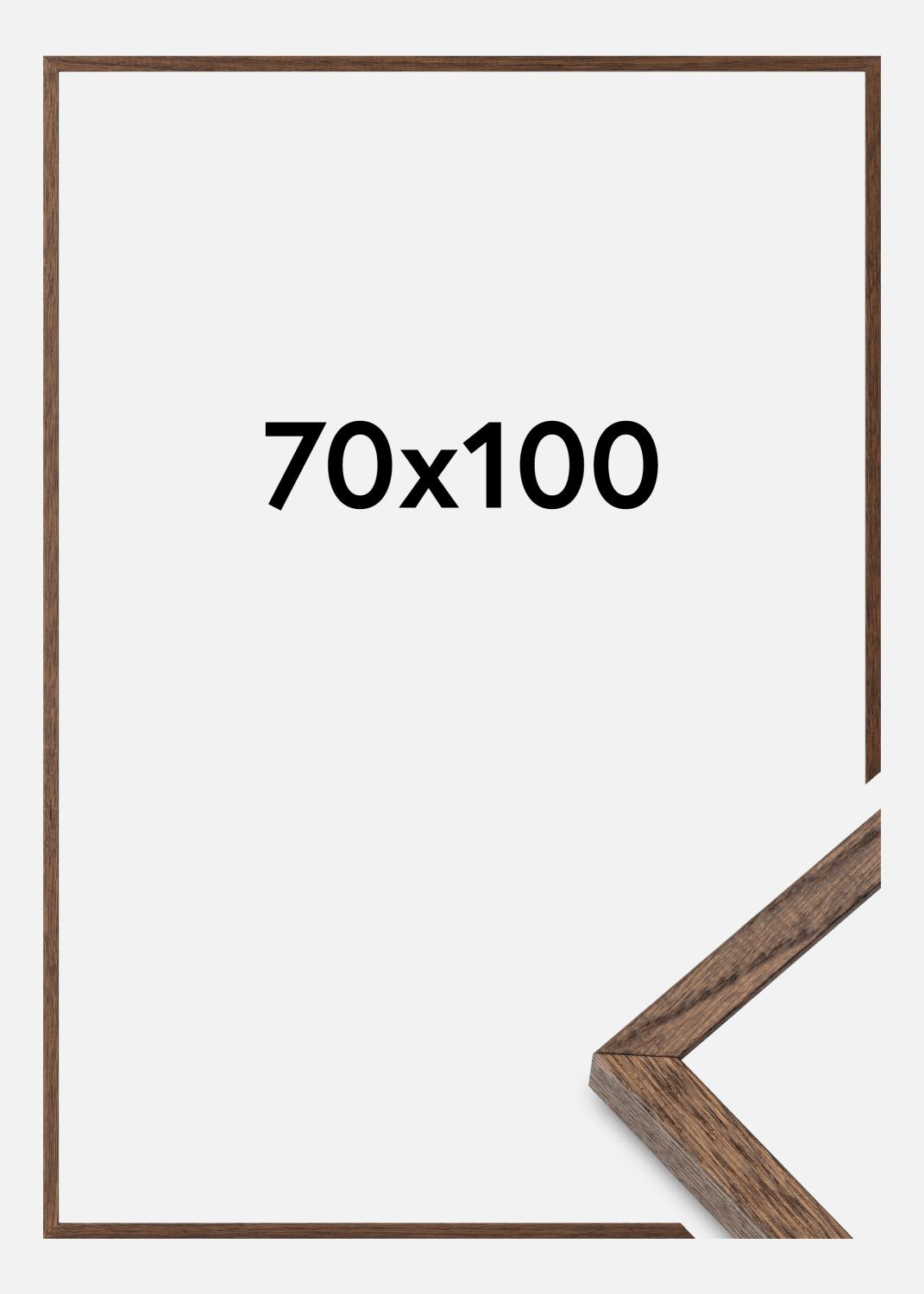 Product Image for Massive Oak Acrylglas Dark Painted 70x100 cm