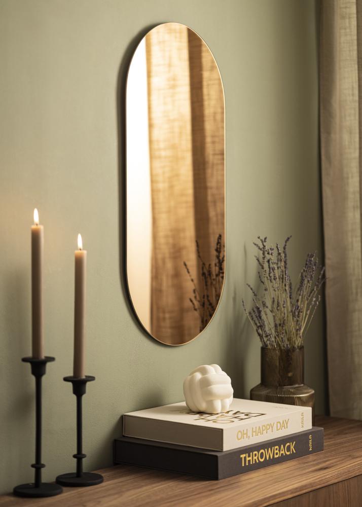 KAILA KAILA Spiegel Oval Rose Gold 35x70 cm