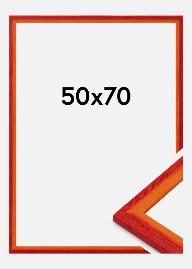 Jämtlands Ramfabrik Fotolijst Cornwall Acrylglas Rood 50x70 cm