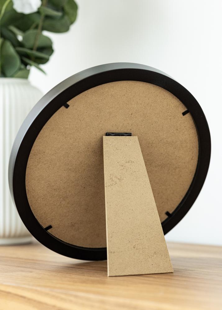 BGA Ronde Fotolijst Acrylglas Zwart 20 cm Ø
