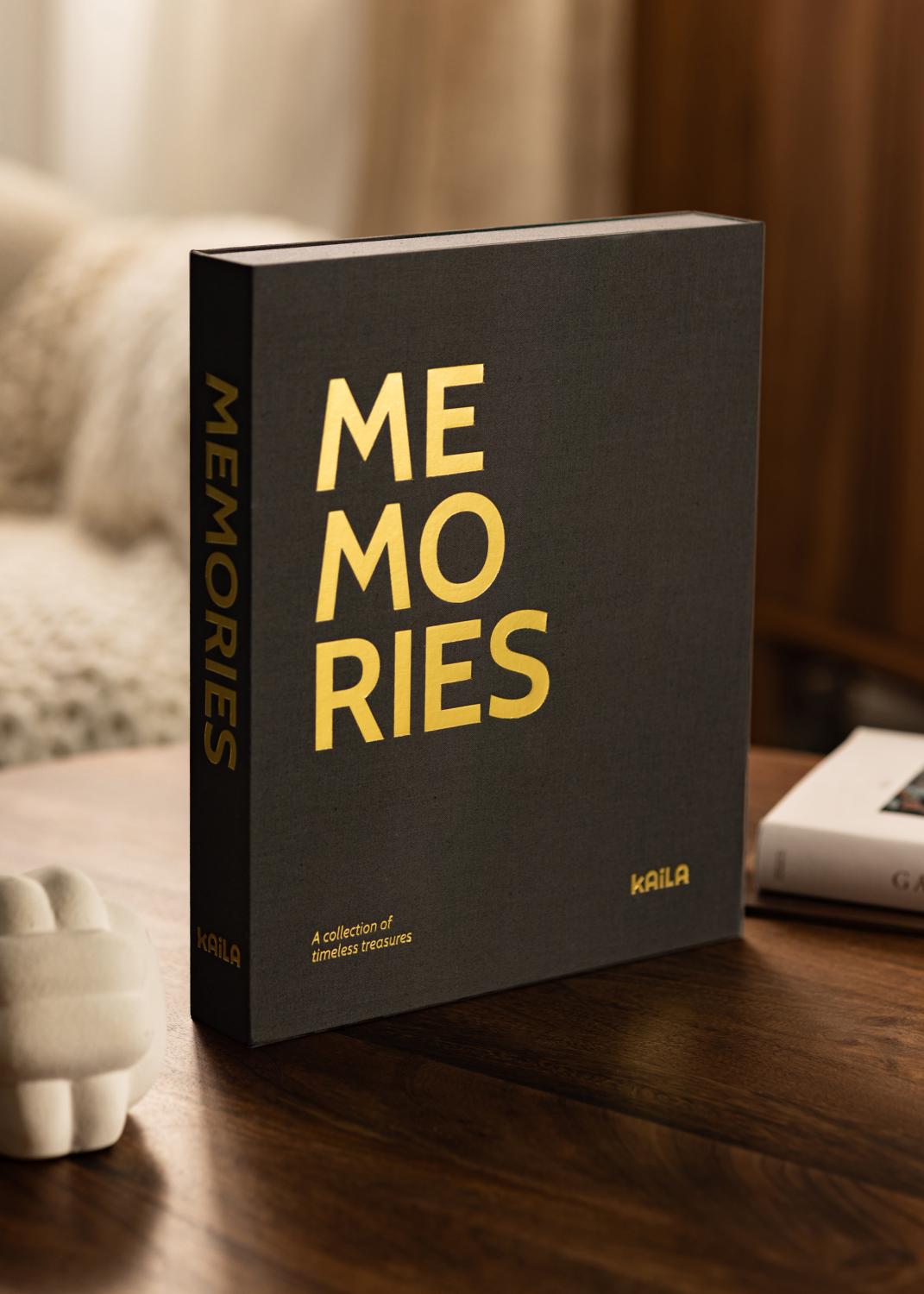 Product Image for KAILA MEMORIES Black - Coffee Table Photo Album (60 Zwarte zijden)