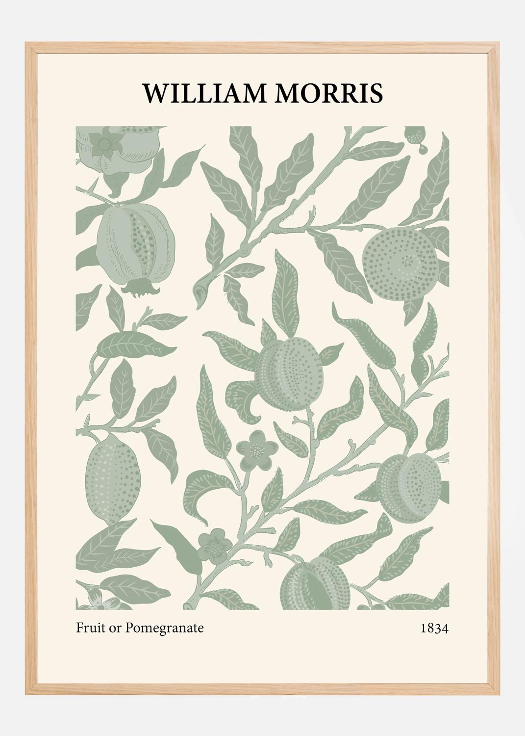 Product Image for William Morris - Fruit or Pomegranate 2 Poster (21x29.7 cm (A4))