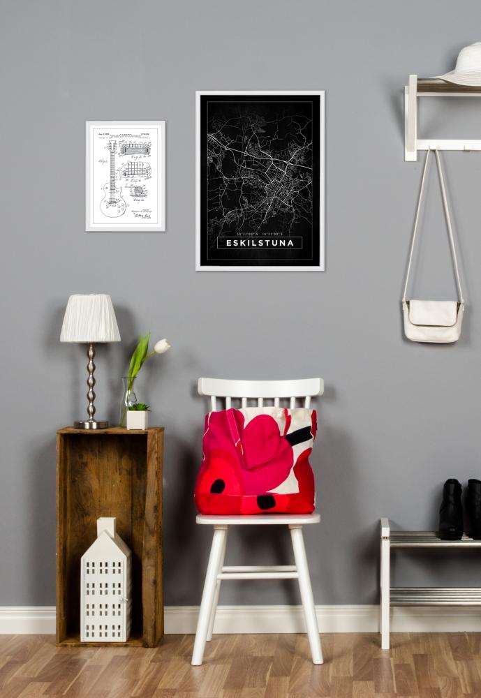 Bildverkstad Patenttekening - Elektrische gitaar I Poster