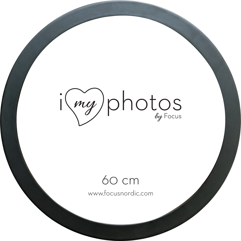 Focus Fotolijst Soul Zwart 60 cm Ø