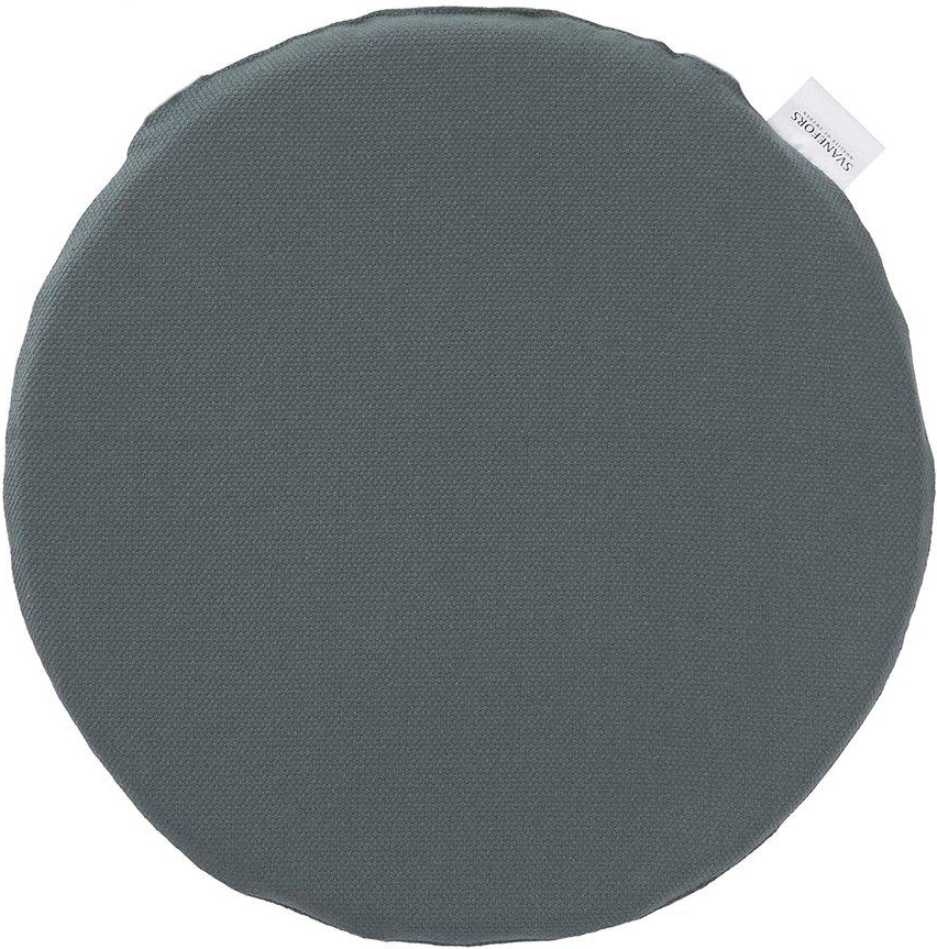 Svanefors Stoelkussen Alba - Grijs 33 cm Ø