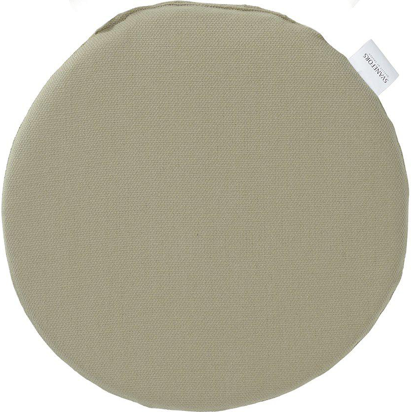 Svanefors Stoelkussen Alba - Beige 33 cm Ø