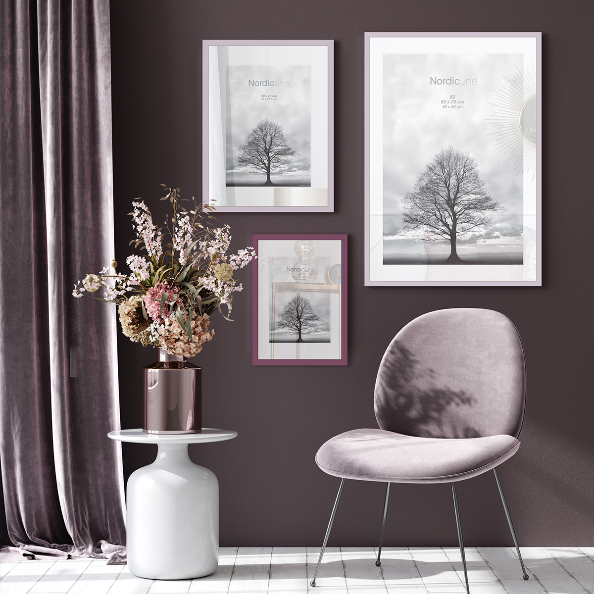 Incado Fotolijst NordicLine Lavender 50x70 cm