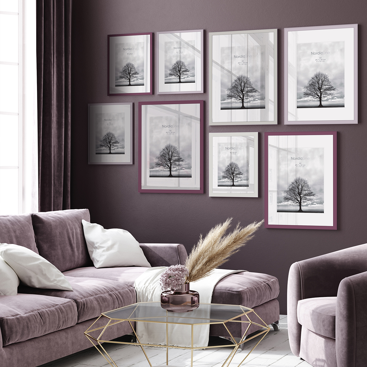 Incado Fotolijst NordicLine Berry Conserve 30x40 cm