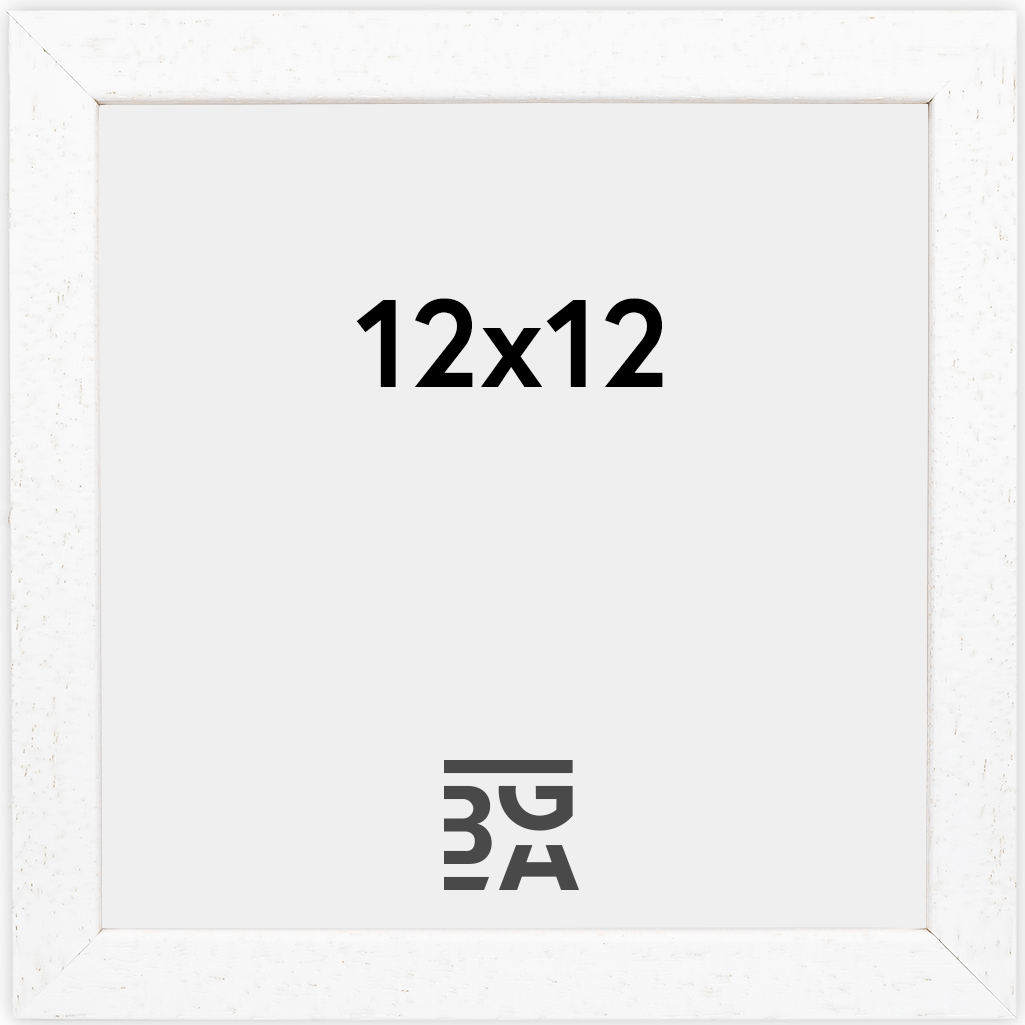 Galleri 1 Fotolijst Edsbyn Cold White 12x12 cm