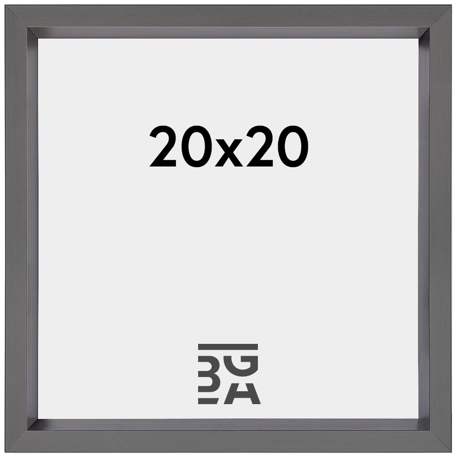 Walther Fotolijst Steel Style Staal 20x20 cm