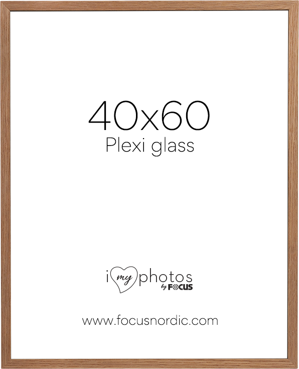 Focus Fotolijst Soul Oak Veneer Acrylglas 40x60 cm