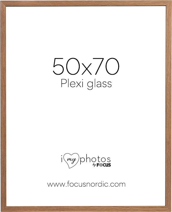 Focus Fotolijst Soul Oak Veneer Acrylglas 50x70 cm