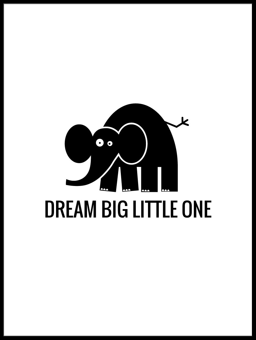 Lagervaror egen produktion Elefant Dream Poster