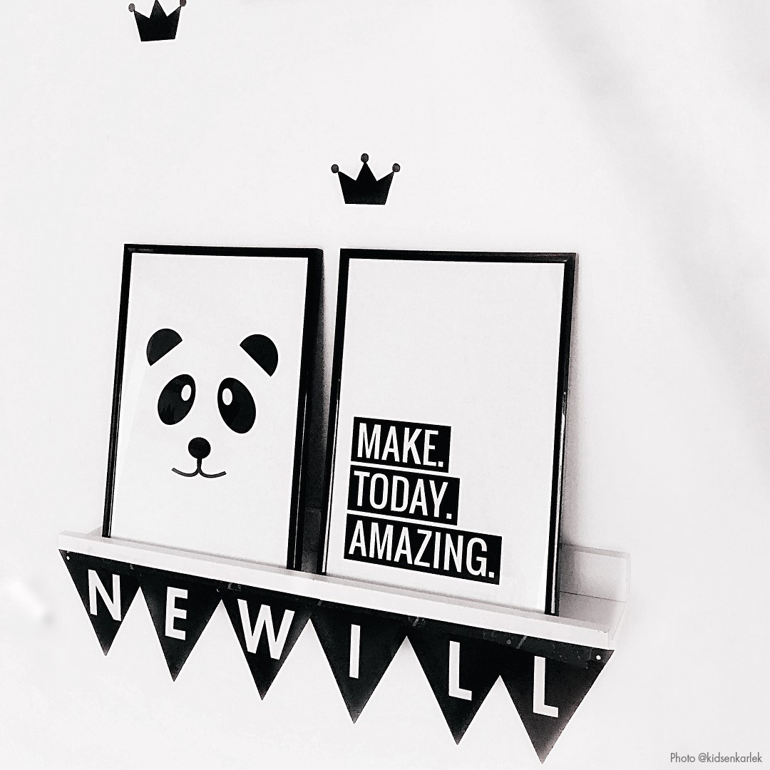 Lagervaror egen produktion Make Today Amazing Poster