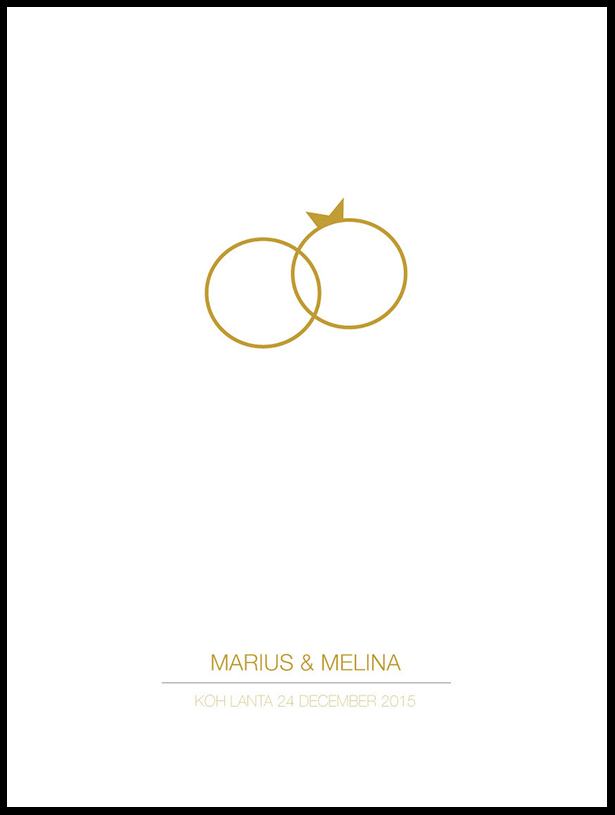 Product Image for Wedding Ring - Gold (61x91,5 cm)