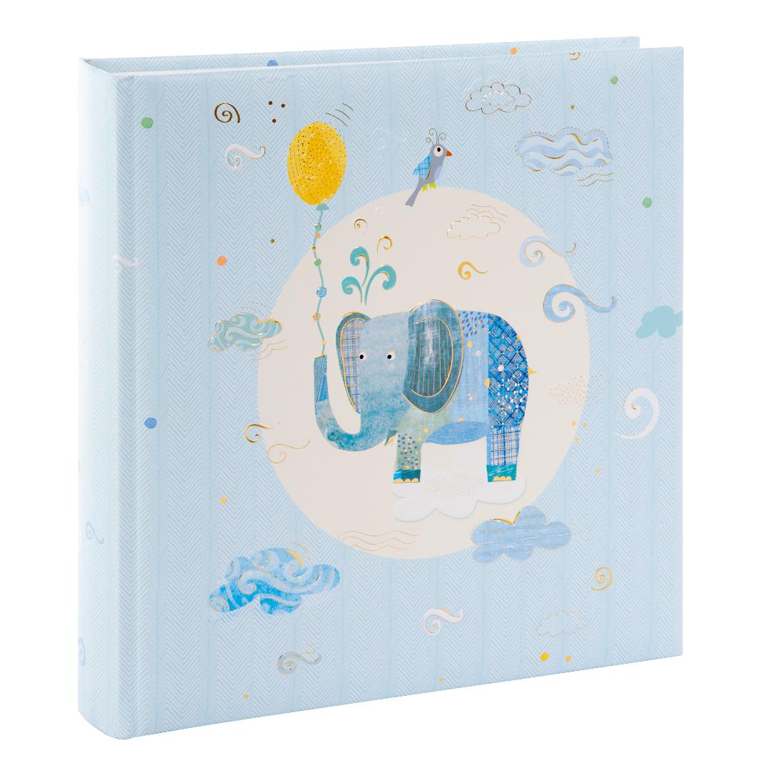 Goldbuch Blue Elephant Fotoalbum - 25x25 cm (60 Witte zijden / 30 bladen)