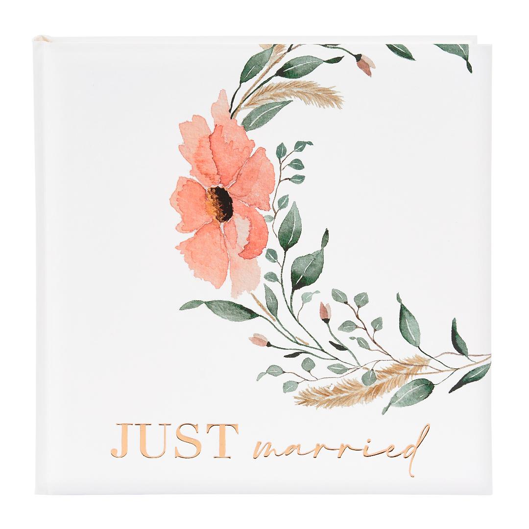 Goldbuch Just married Trouwalbum - 30x31 cm (60 Witte zijden / 30 bladen)