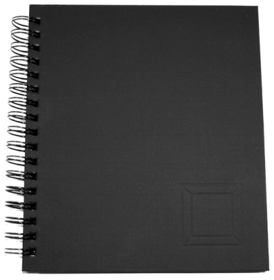 Estancia Wire-O Album Zwart - 20x23 cm (40 Zwarte zijden / 20 bladen)