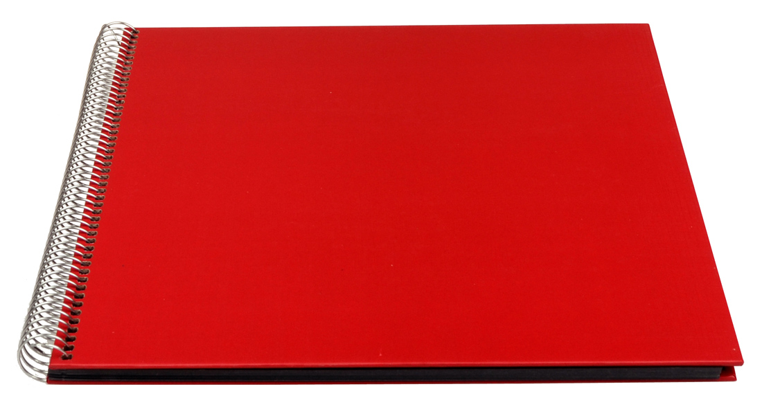  Innova Festival Fotoalbum Rood - 28x29 cm (60 Zwarte zijden / 30 bladen)