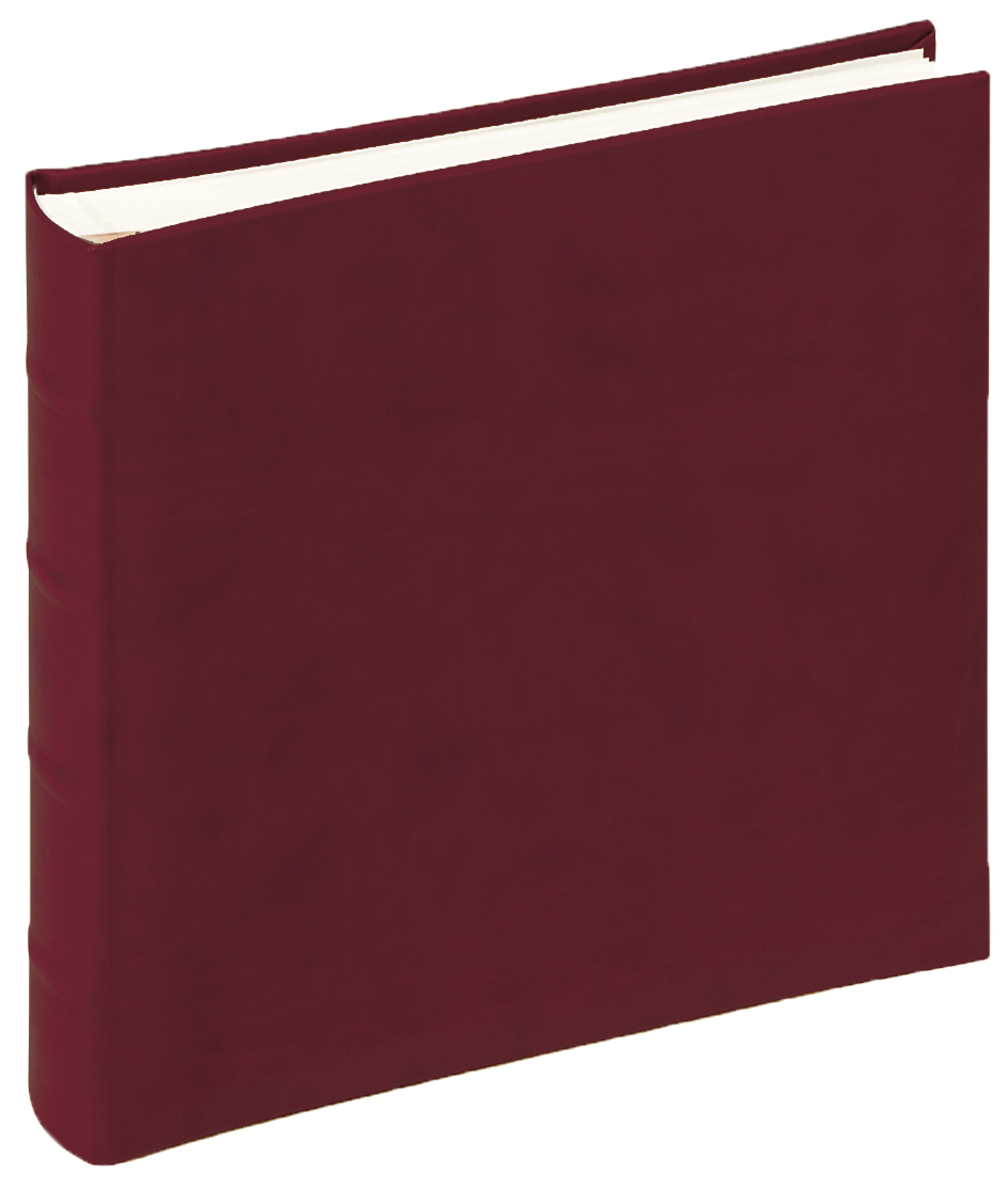 Walther Walther Fotoalbum Classic Rood - 26x25 cm (60 Witte pagina's / 30 bladen)