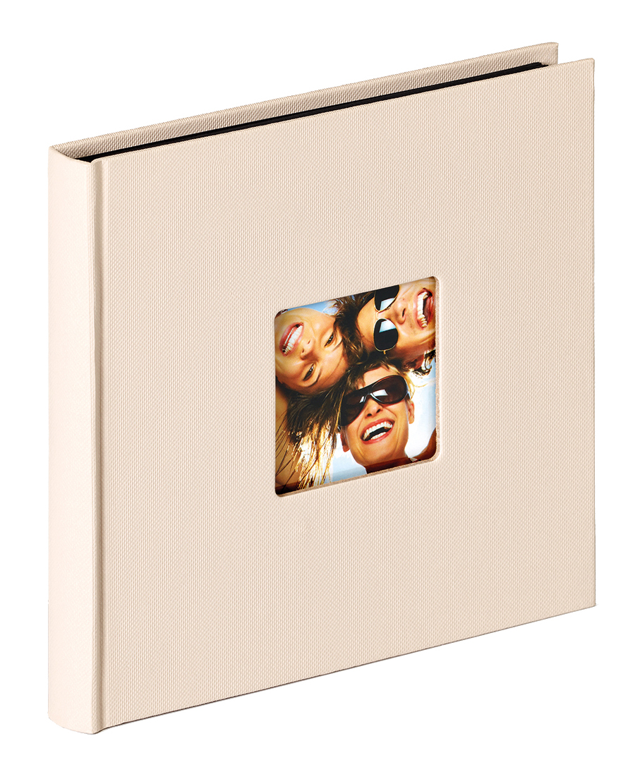 Walther Fun Album Zand - 18x18 cm (30 Zwarte zijden / 15 bladen)