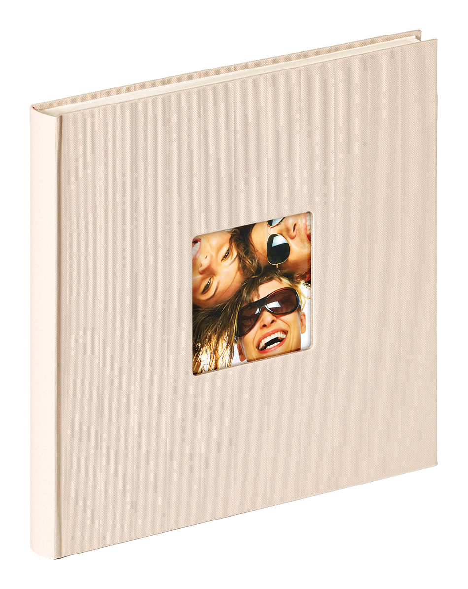 Walther Fun Album Zand - 26x25 cm (40 Witte zijden / 20 bladen)